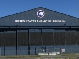 United States Antarctic Program building near the Christchurch airport.